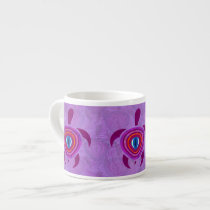 Purple Eye Turtle Espresso Mug mugs