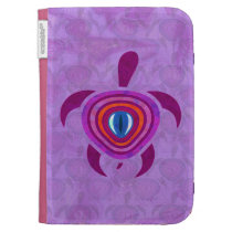 Purple Eye Turtle Kindle Keyboard Case