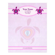 Purple Eye Turtle Letterhead