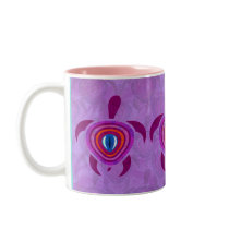 Purple Eye Turtle Mugs