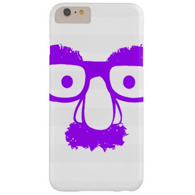PURPLE FACE BARELY THERE iPhone 6 PLUS CASE