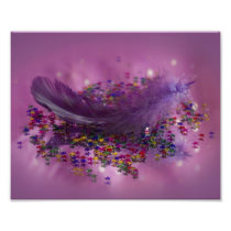 Purple Fairys Feather