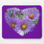 Purple Fall Asters Wildflower Matching Items Mousepad