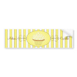 Purple Fancy Cake bumper stickers