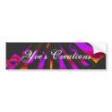 "Purple Fantasia" Bumper Sticker bumper stickers