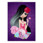 Purple Fantasy Greeting Cards