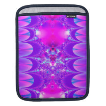 Purple Fantasy Fractal Sleeves For iPads