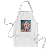 Purple Fantasy Horse Apron