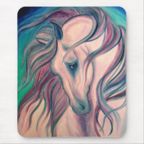 Purple Fantasy Horse Mousepads