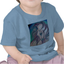 Purple Fantasy Horse T Shirt
