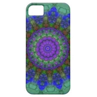 Purple Fantasy mandala iPhone 5 case