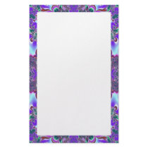 purple fantasy stationery