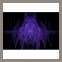 Purple figure posters