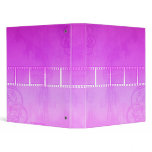 Purple Film Strip Binder