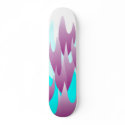 Purple Flame Skateboard by windyone Purple Flame Skateboard