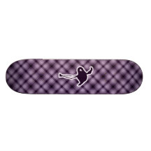 Purple Flamingo Custom Skate Board