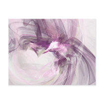 Purple flare postcards