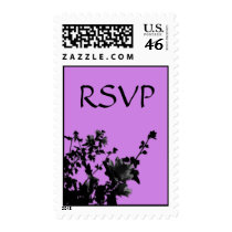 Purple Flora stamps