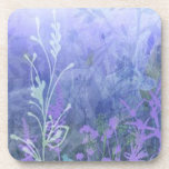 Purple Floral Coasters