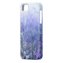 Purple Floral iPhone 5G Case iPhone 5 Covers