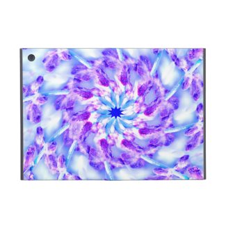 Purple Floral Mandala iPad Mini Cover