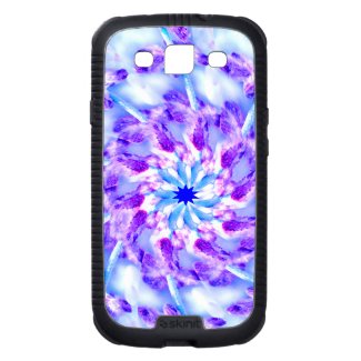 Purple Floral Mandala Samsung Galaxy SIII Cases