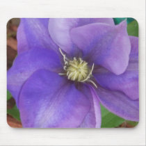 Purple Floral Mousepad by KELLBELL535 Purple Floral Mousepad