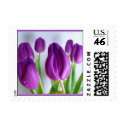 Purple Floral postage