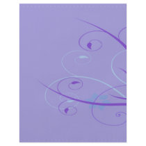 purple floral swirl flyers by dooni_notebooks purple floral swirl flyers