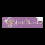 Purple Floral Wedding Invitation Set