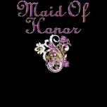 Purple Floral Wedding Invitation Set