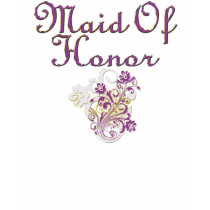 Purple Floral Wedding Invitation Set t-shirts by pentagramstar Purple Floral Wedding Invitation Set t-shirts
