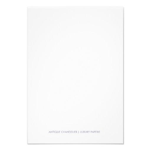 PURPLE FLORAL WEDDING REHEARSAL DINNER CARD