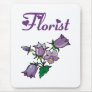 Purple Florist Mouse pad