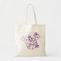 Purple Flourish Bag bag