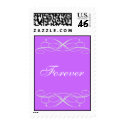 Purple Flourish Scroll - Forever postage by plannedtoperfection Purple Flourish Scroll - Forever postage
