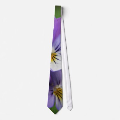 Purple flower Beauty Tie by mmersdesign