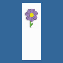 Purple Flower business cards