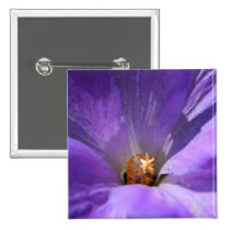 Purple Flower button buttons