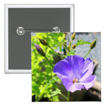 Purple Flower buttons