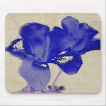 Purple Flower Digital Art Mousepad