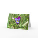 Purple Flower greeting & note cards