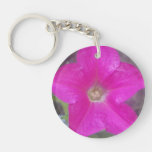 Purple Flower Keychain Acrylic Keychains