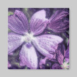 Purple Flower Magnet