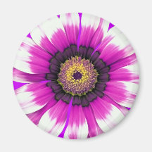 Purple Flower Magnet