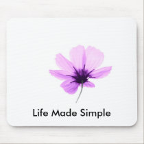 Purple Flower Mousepad