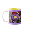 Purple flower mug by bkang22 Purple flower mug