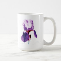 Purple Flower Mug