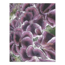 Purple Flower Patch posters by DesignedWright Purple Flower Patch posters