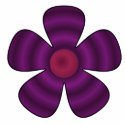 purple flower photo sculptures by DonnaGrayson purple flower photo sculptures